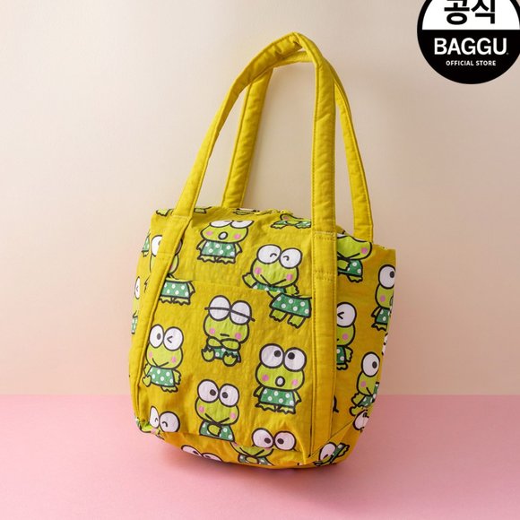 NWT BAGGU Mini Cloud Bag -  Keroppi, Sanrio Collab - Picture 5 of 10